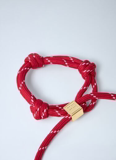 Miu Miu Cord Bracelet Red miu0262059