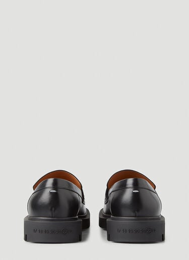 Maison Margiela Stitch Loafers Black mla0147050