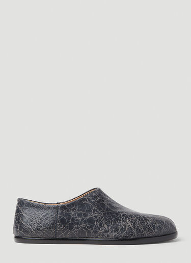 Cracked Tabi Flats Maison Margiela Cracked Tabi Flats Black mla0151026