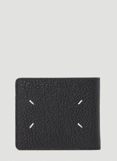 슬림 가죽 지갑 Maison Margiela 슬림 가죽 지갑 블랙 mla0153032