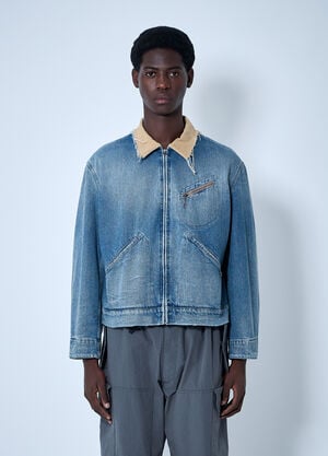 Maison Margiela 카방 재킷  블루 mla0159001