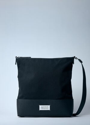 Maison Margiela 5AC 미디엄 호보 크로스바디 백 블랙 mla0159015