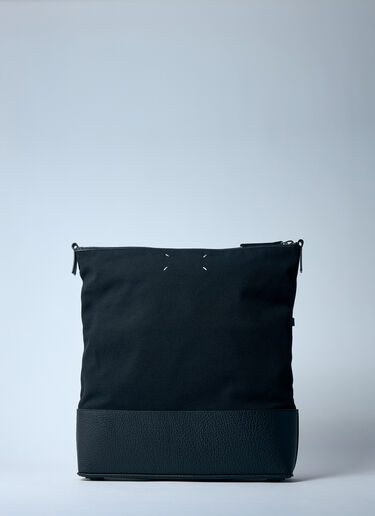 Maison Margiela 5AC ミディアム ホーボー クロスボディバッグ ブラック mla0159015