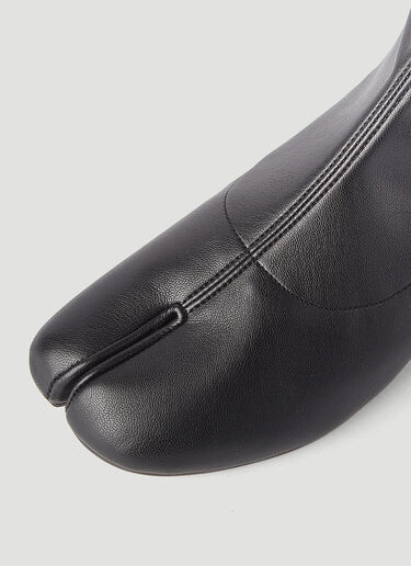 Maison Margiela Tabi Thigh-High Boots Black mla0243069