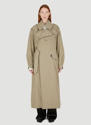 Reversible Trench Coat Maison Margiela Reversible Trench Coat Beige mla0247002