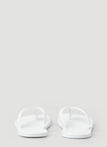 Tabi Toe Flip Flop Sandals Maison Margiela Tabi Toe Flip Flop Sandals White mla0248030