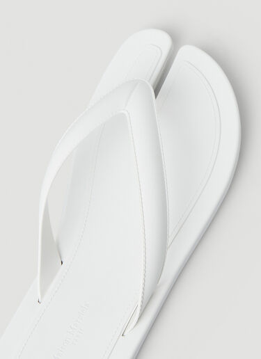 Maison Margiela Tabi Toe Flip Flop Sandals White mla0248030