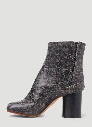 Maison Margiela 크랙트 타비 앵클부츠 블랙 mla0251038