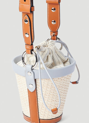 Maison Margiela 미니 버킷 숄더백 화이트 mla0251066