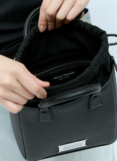 5AC 토트 수직 핸드백 Maison Margiela 5AC 토트 수직 핸드백 블랙 mla0255030