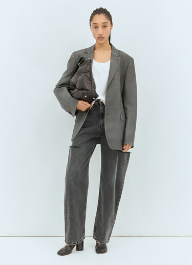Maison Margiela 컷아웃 진 블랙 mla0257001