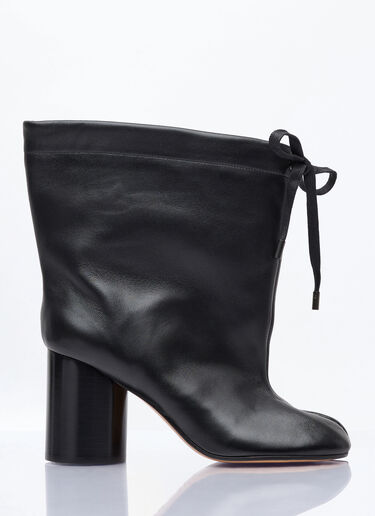 Tabi Drawstring Ankle Boots Maison Margiela Tabi Drawstring Ankle Boots Black mla0257011