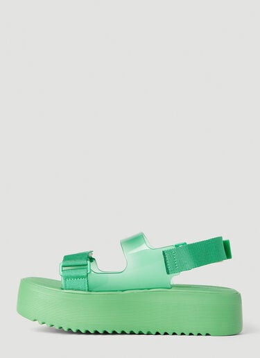 Melissa Brave Papete Sandals Green mls0252001