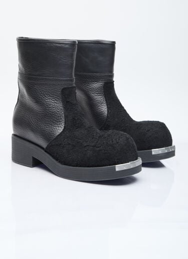 Biker Ankle Boots MM6 Maison Margiela Biker Ankle Boots Black mmm0154010