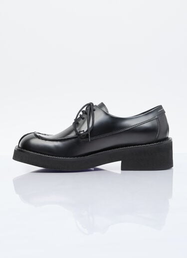 MM6 Maison Margiela Split Toe Lace-Up Shoes Black mmm0155013