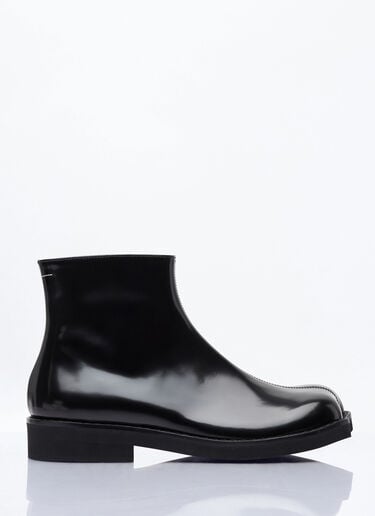 脚趾廓形及踝靴 MM6 Maison Margiela 脚趾廓形及踝靴 黑色 mmm0158006