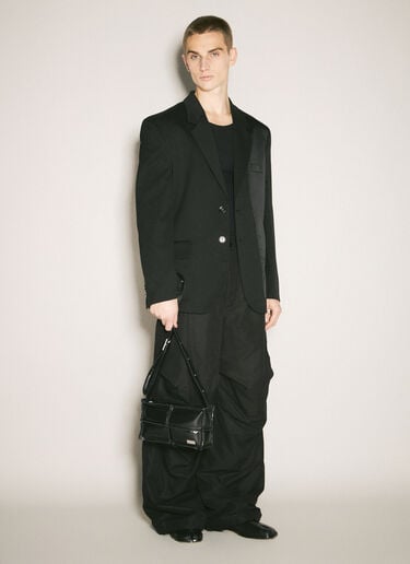 MM6 Maison Margiela Mini Numeric Top Handle Black mmm0158009