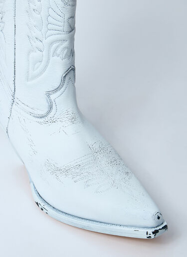 MM6 Maison Margiela 플로렌스 카우보이 부츠 블랙 mmm0160006