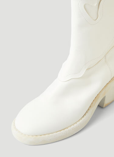 Western Boots MM6 Maison Margiela Western Boots White mmm0245037