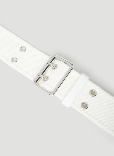 아일릿 벨트 MM6 Maison Margiela 아일릿 벨트 화이트 mmm0249031