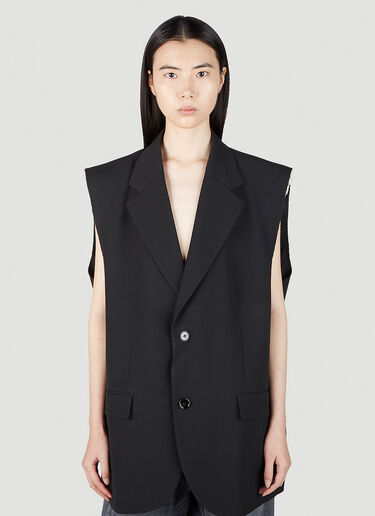 질레 블레이저 MM6 Maison Margiela 질레 블레이저 블랙 mmm0251007