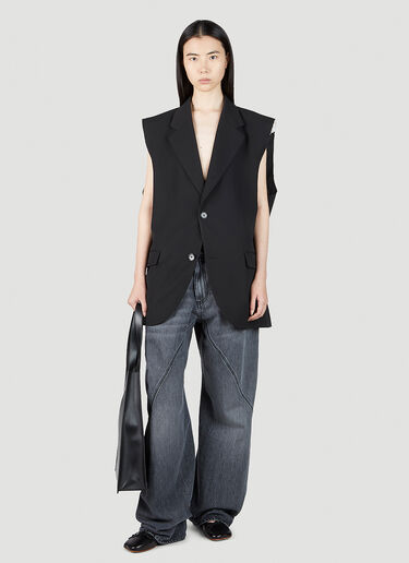 MM6 Maison Margiela 질레 블레이저 블랙 mmm0251007