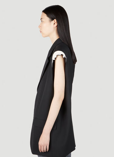 질레 블레이저 MM6 Maison Margiela 질레 블레이저 블랙 mmm0251007