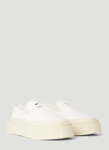 MM6 Maison Margiela Platform Sneakers Beige mmm0251029