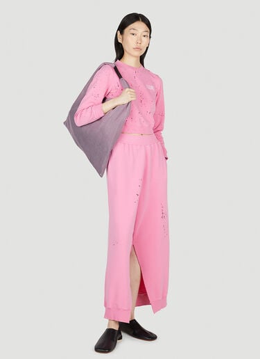 做旧运动衫 MM6 Maison Margiela 做旧运动衫 粉 mmm0252005