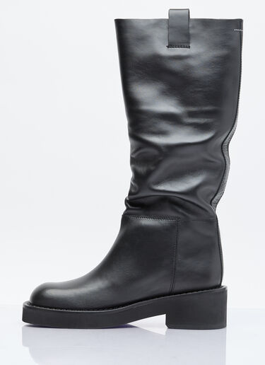 及膝靴 MM6 Maison Margiela 及膝靴 黑色 mmm0253029