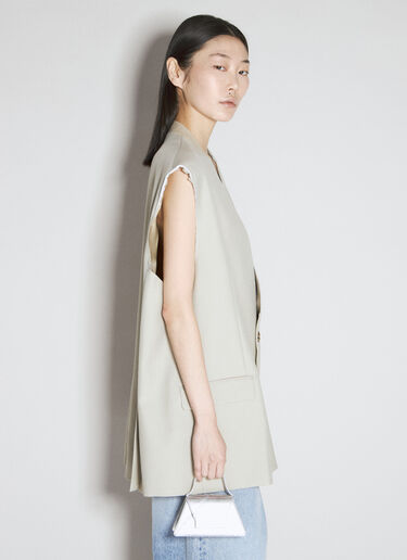 테일러드 베스트 MM6 Maison Margiela 테일러드 베스트 그레이 mmm0254005