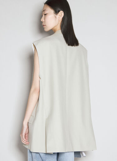 테일러드 베스트 MM6 Maison Margiela 테일러드 베스트 그레이 mmm0254005