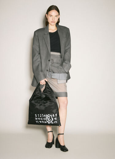 MM6 Maison Margiela 미디엄 클래식 재패니스 숄더백 블랙 mmm0258008