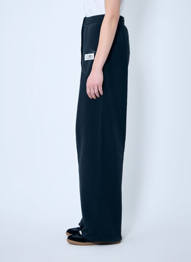 MM6 Maison Margiela Logo Patch Track Pants Black mmm0259010