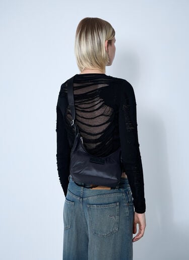 호보 숄더백 MM6 Maison Margiela 호보 숄더백 블랙 mmm0259022