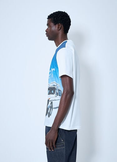 Moncler x Mercedes-Benz by Nigo 로고 모티프 티셔츠 화이트 mmn0160004