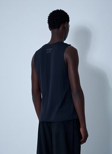 로고 모티프 탱크탑 MM6 Maison Margiela x Salomon 로고 모티프 탱크탑 블랙 mms0161006