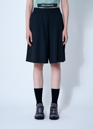 MM6 Maison Margiela x Salomon Logo Motif Shorts Black mms0261008