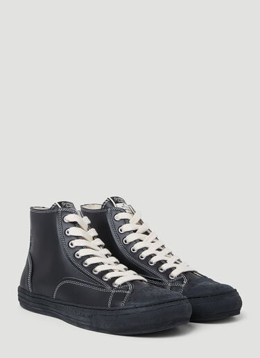 Maison Mihara Yasuhiro Past Sole 高帮运动鞋 黑色 mmy0153003