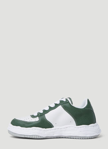 Wayne OG 鞋底皮革运动鞋 Maison Mihara Yasuhiro Wayne OG 鞋底皮革运动鞋 绿色 mmy0154021