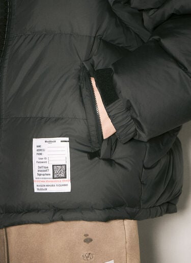 Super Big 羽绒服 Maison Mihara Yasuhiro Super Big 羽绒服 黑色 mmy0158001