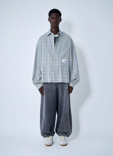 Maison Mihara Yasuhiro ディストレスシャツ  グレー mmy0160012