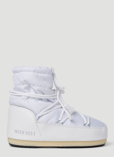 Moon Boot 아이콘 로우 스노우 부츠 화이트 mnb0250005