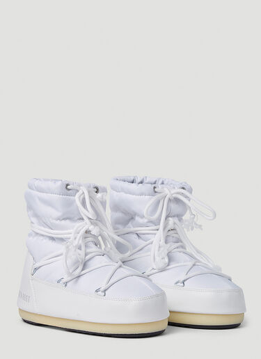 Moon Boot 아이콘 로우 스노우 부츠 화이트 mnb0250005