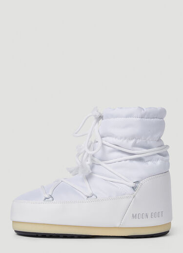 Moon Boot 아이콘 로우 스노우 부츠 화이트 mnb0250005