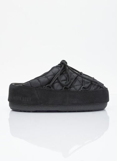 Quilted Mules Moon Boot Quilted Mules Black mnb0255002