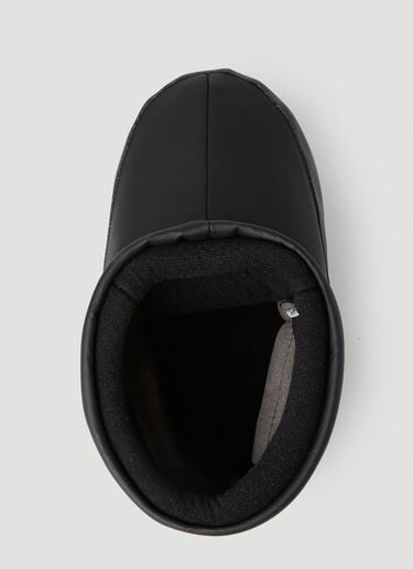 Moon Boot No Lace Rubber Boots Black mnb0351002