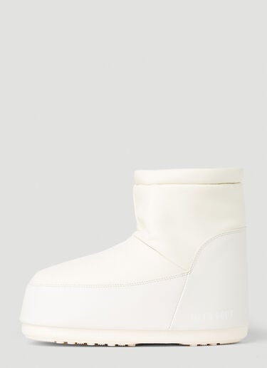 No Lace Rubber Boots Moon Boot No Lace Rubber Boots Cream mnb0351003
