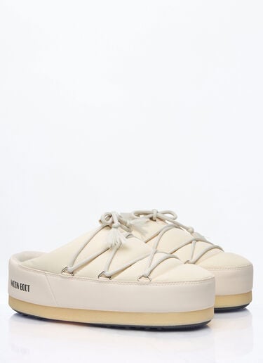 Moon Boot Evx 尼龙穆勒鞋 米色 mnb0358004
