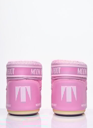 Moon Boot Icon Low Nylon Boots Pink mnb0358006